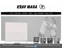 Tablet Screenshot of club-krav-maga.com